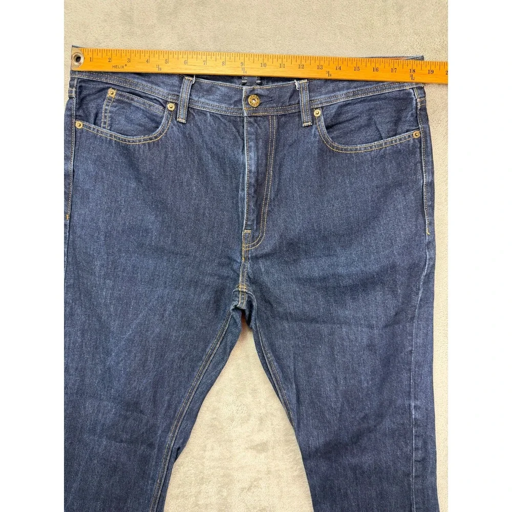 J Crew Men's The Sutton Jeans 36x32 (Real 37x32) Blue‎ Straight Denim